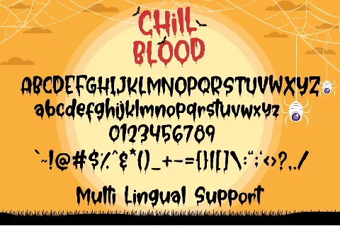 Chill Blood font