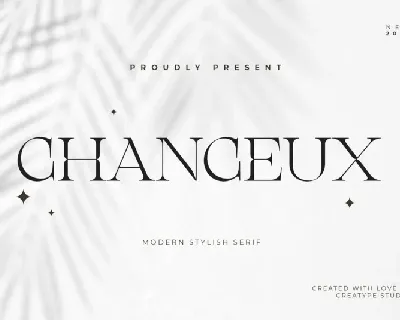 Chanceux font