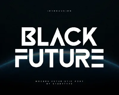 Black Future font