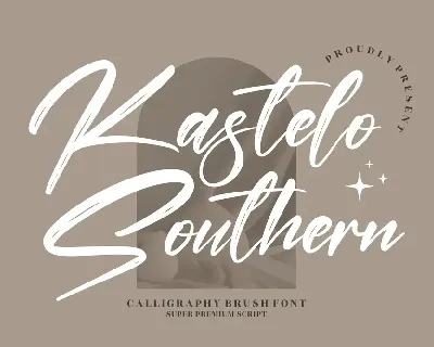 Kastelo Southern font