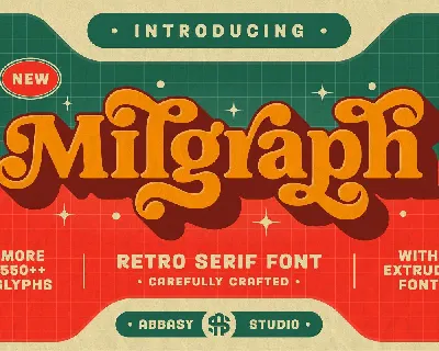 Milgraph font