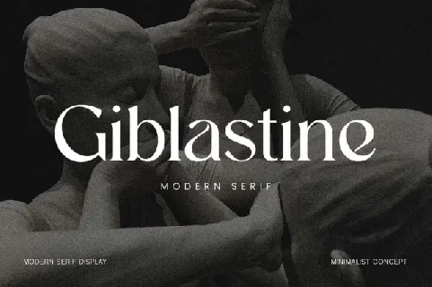 Giblastine font