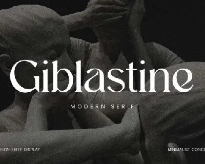 Giblastine font