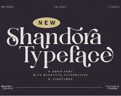 Shandora font