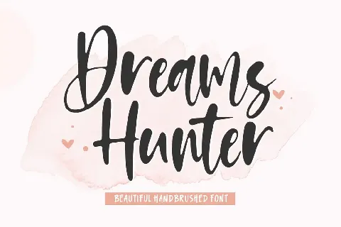 Dreams Hunter font