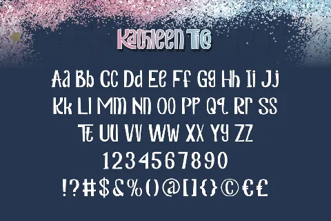 Kathleen Tico Demo font