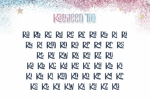 Kathleen Tico Demo font