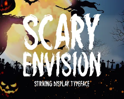 Scary Envision font