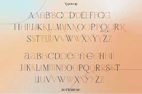 Rotterburg font