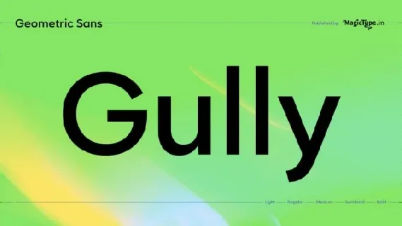 Gully Sans Family font