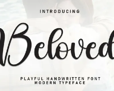 Beloved  Script font