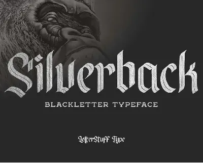 Silverback font