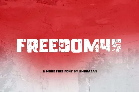 Freedom45 font