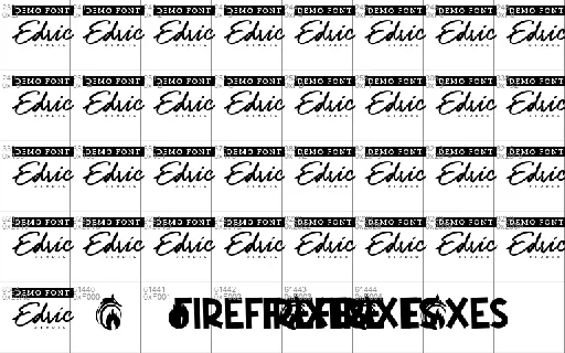 Fire Foxes Demo font