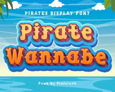 Pirate Wannabe font