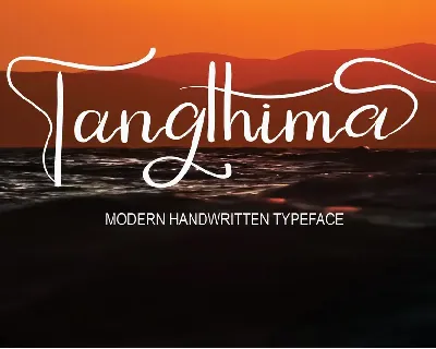 Tangthima font