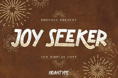 Joy Seeker font