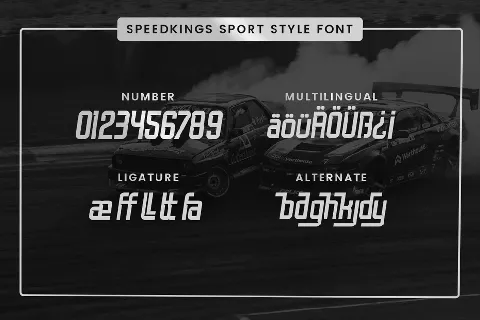 SPEEDKINGS font