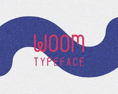Woom Typeface font