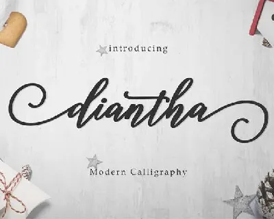 Diantha font