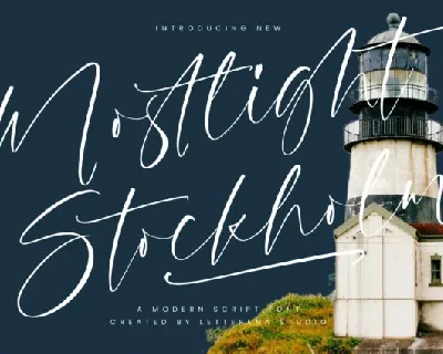 Mostlight Stockholm font