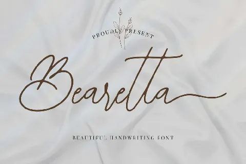 Bearetta font