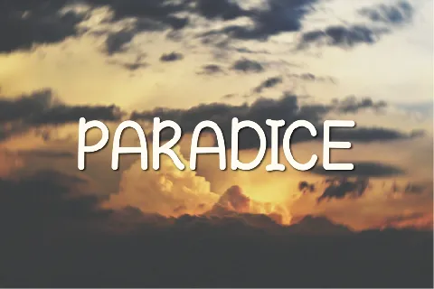 Paradice font