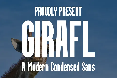 GIRAFL font