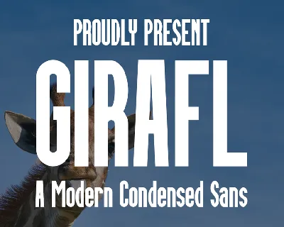 GIRAFL font
