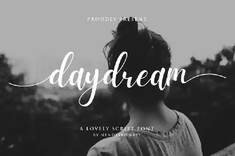 Daydream Calligraphy font