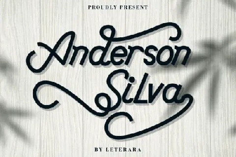 Anderson Silva font