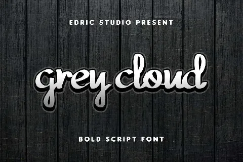 Grey Cloud Demo font