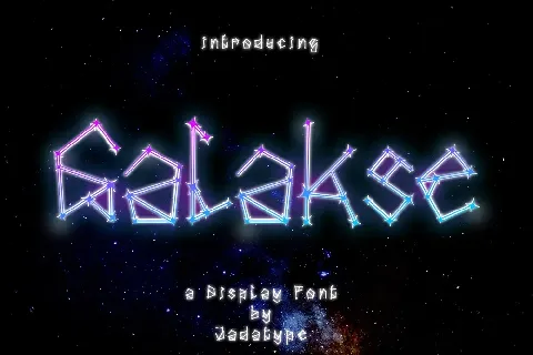 Galakse font