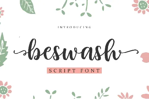 Beswash font