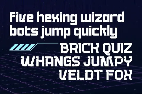 Jumps Track - Demo Version font