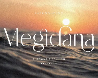 Megidana font