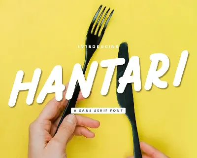 Hantari FREE font
