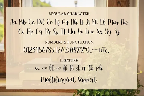 Fellove - Personal use font