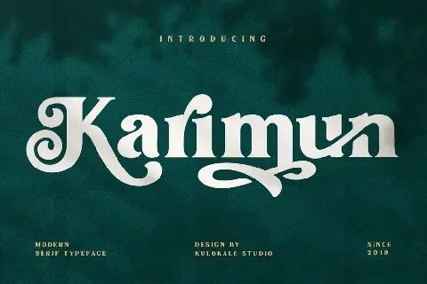 Karimun font