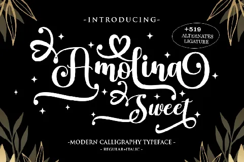 Amolina Sweet font