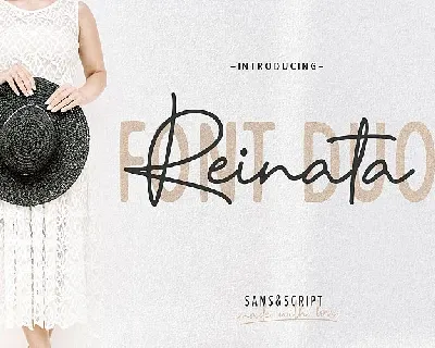 Reinata Script font