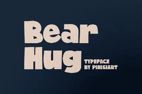 Bear-Hug font