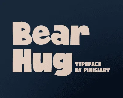 Bear-Hug font