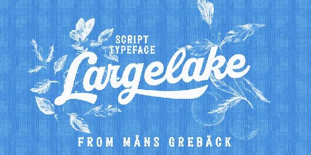 Largelake PERSONAL USE ONLY font