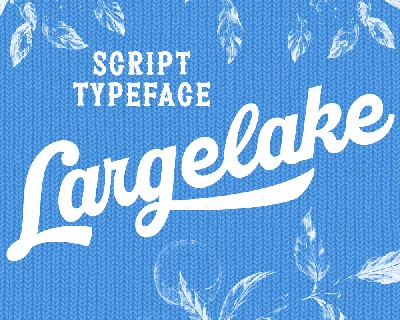 Largelake PERSONAL USE ONLY font