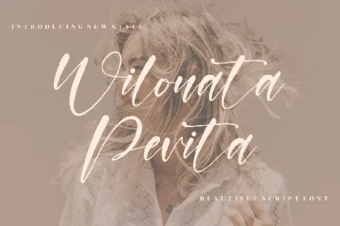 Wilonata Pevita font