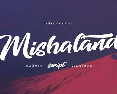 Mishaland font