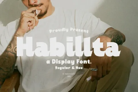 Habillta font