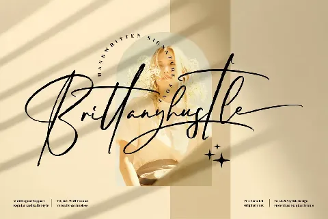 Brittanyhustle font