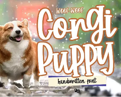 Corgy Puppy font